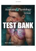 Exploring Anatomy  Physiology in the Laboratory 2nd Edition Amerman Test Bank |A+|Instant download . 