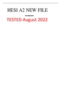 HESI A2 NEW FILE VOCABULARY TESTED August 2022