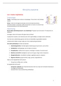 Complete samenvatting klinische anatomie