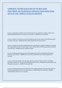  PN MED SURG  PROCTORED &sol;ATI PN MEDICAL SURGICAL EXAM BANK EXAM  WITH ACTUAL CORRECT DETAILED ANSWERS