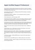 Apple Certified Support Professional question and answers 2024&sol;2025