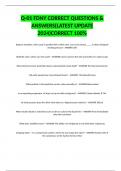 -01 FDNY CORRECT QUESTIONS & ANSWERS&lpar;LATEST UPDATE 2024&rpar;CORRECT 100&percnt;