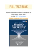 Reliability Engineering and Risk Analysis A Practical Guide 3rd Edition Modarres Solutions Manual