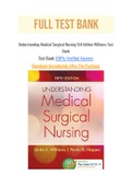 Understanding Medical Surgical Nursing 5th Edition Williams Test Bank