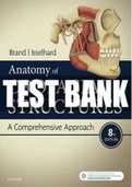 Test Bank For Anatomy of Orofacial Structures 8th Edition By Richard W. Brand; Donald E. Isselhard 9780323480239 Chapter 1-36 | Complete Guide A+