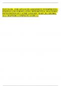 TEST BANK - FOR ADVANCED ASSESSMENT INTERPRETING FINDINGS AND FORMULATING DIFFERENTIAL DIAGNOSES FIFTH EDITION BY LAURIE GOOLSBY&comma; MARY JO&semi; GRUBBS&comma; ALL CHAPTERS &vert; COMPLETE GUIDE A&plus;