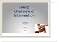 document to help with intervention for hand function 