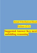 NextGen SKINNY Reasoning Atrial Fibrillation/Heart Failure Suggested Answer Key next generation unfolding reasoning