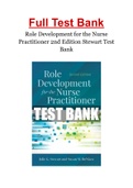 Role Development for the Nurse Practitioner 2nd Edition Stewart Test Bank