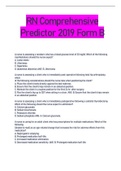 RN Comprehensive Predictor 2019 Form B