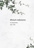 PL2 Stageportfolio- Klinisch redeneren &lpar;cijfer 8&comma;6&rpar;