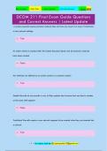 DCOM 211 Final Exam Guide Questions  and Correct Answers &vert; Latest Update