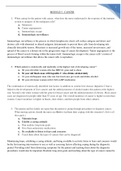 NURS 4385 Evolve AH Exam 2 Questions & Answers Graded A