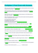 Firefighter 2 Final Exam with Answers&period;