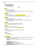 PATHO NR283-EXAM 1 STUDY GUIDE 2022
