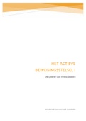 Het Actieve Bewegingsstelsel 1: samenvatting partim myologie