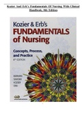 Kozier And Erb’s Fundamentals Of Nursing With Clinical Handbook, 8th Edition