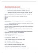 MEDSURG 2 NUR 265 EXAM