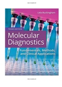  Molecular Diagnostics 3rd Edition Buckingham Test Bank |Complete Guide A+|Instant download .