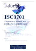 ISC3701 Assignment 4 Portfolio 2022