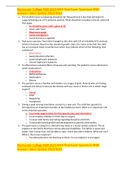 Rasmussen College NUR 2633 MCH final Exam Questions With Answers latest Update 2022&sol;2023
