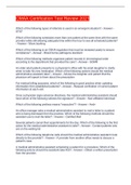 CMAA Certification Test Review 2021