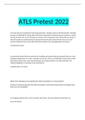 ATLS Pretest exam | 2022 latest update