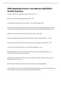 PGA PGM Associate Qualifying Exams Bundle With Complete Solution
