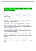ATSEP BASIC &ndash; NAV EXAM QUESTIONS AND ANSWERS