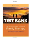 Theory and Treatment Planning in Family Therapy: A Competency-Based Approach 1st Edition by Diane R. Gehart  Test bank ISBN-13: 9781285456430 |COMPLETE TEST BANK |Guide A+. 
