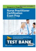 NURSE PRACTITIONER CERTIFICATION EXAM PREP 6TH FITZGERALD TEST BANK ISBN-13: 9780803677128  |COMPLETE TEST BANK |Guide A+.