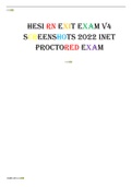 INET HESI RN V4 ACTUAL TEST SCREENSHOTS