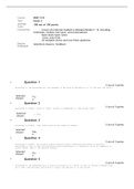 NBST 515 Exam 4 with Answers &lpar; 100 out of 100 points&rpar;