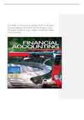 Test Bank for Financial Accounting Tools for Business