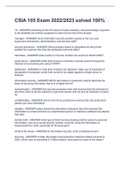 CSIA 105 Exam 2022&sol;2023 solved 100&percnt;