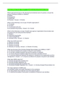 STNA PRACTICE TEST 1 Questions And Answers 2022