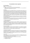 samenvatting bedrijfseconomie boekje 'Personeelsbeleid en Interne Organisatie' vwo, lweo
