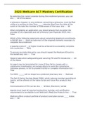 2023 Wellcare ACT Mastery Certification Exam Questions and Answers