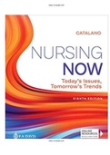 Nursing Now 8th Edition Catalano Test Bank |Complete Guide A+|Instant download .