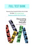 Discovering Human Sexuality 4th Edition LeVay Test Bank