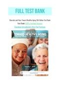 Ebersole and Hess Toward Healthy Aging 9th Edition Test Bank