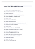 NEC Articles &lpar;Updated&rpar;2022