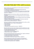 EPA SECTION 608 TYPE I &lpar;2019 revision&rpar;