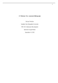 PSY 322 3-3 Final Project Milestone Two Annotated Bibliography