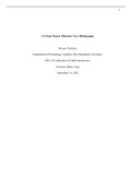 PSY 314 3-2 Final Project Milestone Two Bibliography