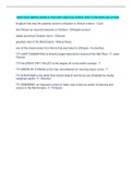 NEW 2022 ABEKA WORLD HISTORY AND CULTURES TEST 5 REVIEW SOLUTION