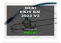 2022 HESI RN EXIT EXAM V2 160 Q&A ACTUAL EXAM SCREENSHOTS| 100% VERIFIED