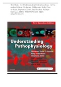Test Bank for Understanding Pathophysiology, 1st Ca nadian Edition