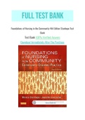 Foundations of Nursing in the Community 4th Edition Stanhope Test Bank