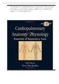 Test Bank for Cardiopulmonary Anatomy & Physiology,  5th Edition